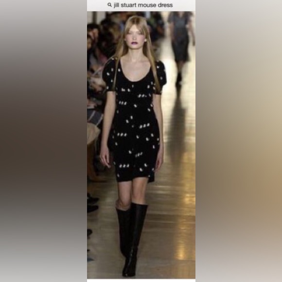 SALE ✨Jill Stuart Silk mouse Runway dress (4) - Picture 4 of 7